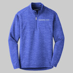 Men's Sport-Wick ® Stretch Reflective Heather 1/2-Zip Pullover