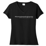 Ladies Don't Take... Black Shirt