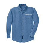 Unisex Port Authority® - Tall Long Sleeve Denim Shirt