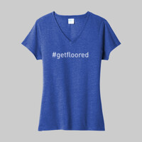 Ladies Fan Favorite ™ Blend V Neck Tee #GetFloored